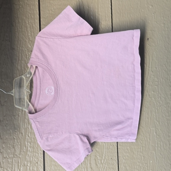 Urban Outfitters  Crop Short Sleeve Tee Shirt Mauve XS - Picture 1 of 3